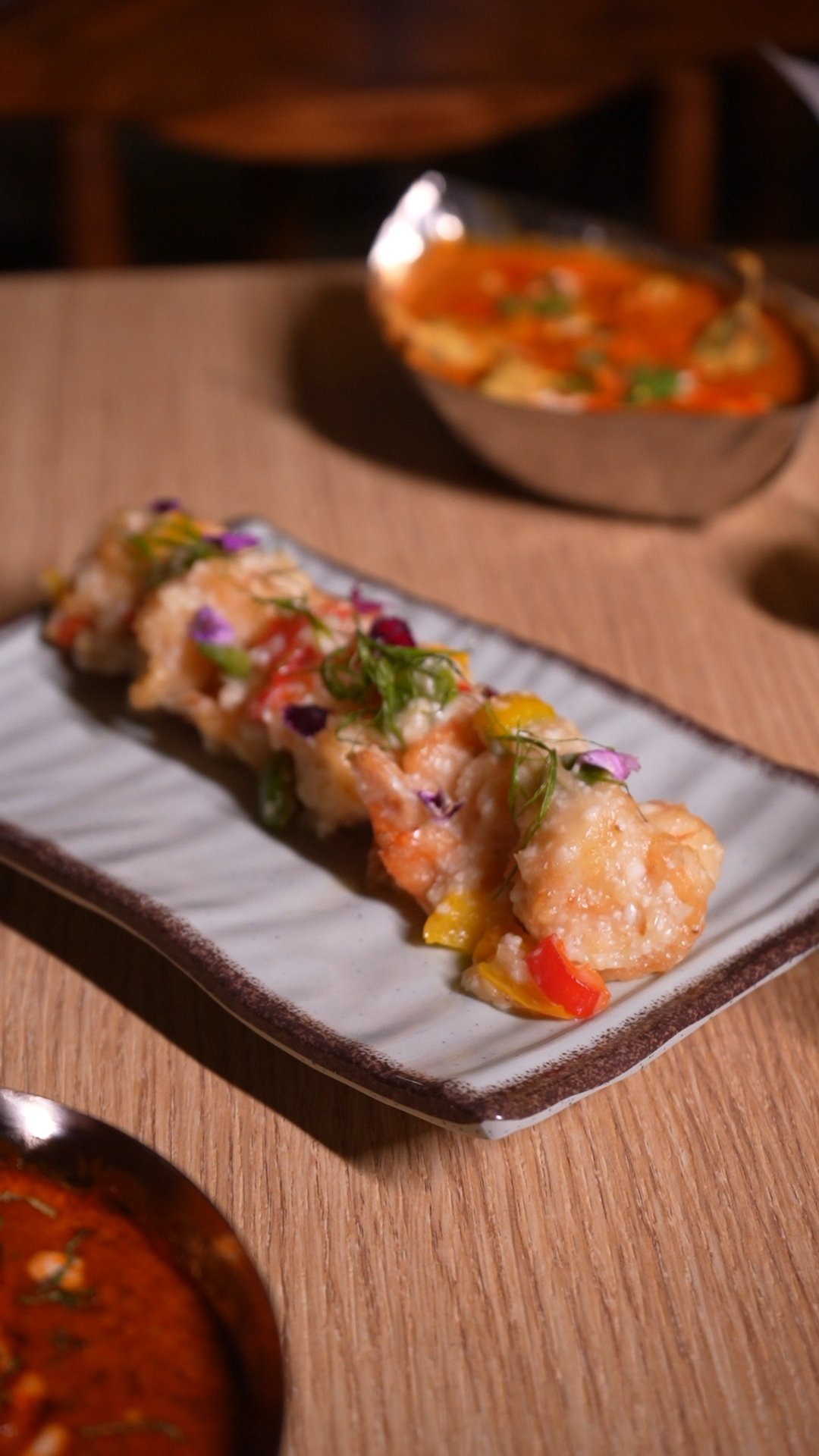 Butter Garlic Prawns at IVŌAK